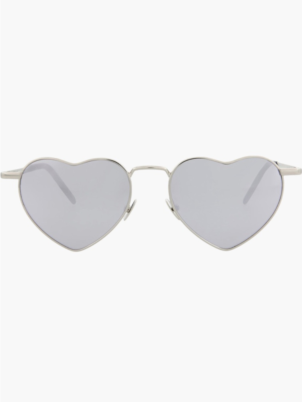 NWT Saint Laurent Heart-Shaped Sunglasses with Lenses - Picture 3 of 7
